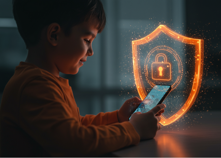 kid safety mobile application - the real guard for you child